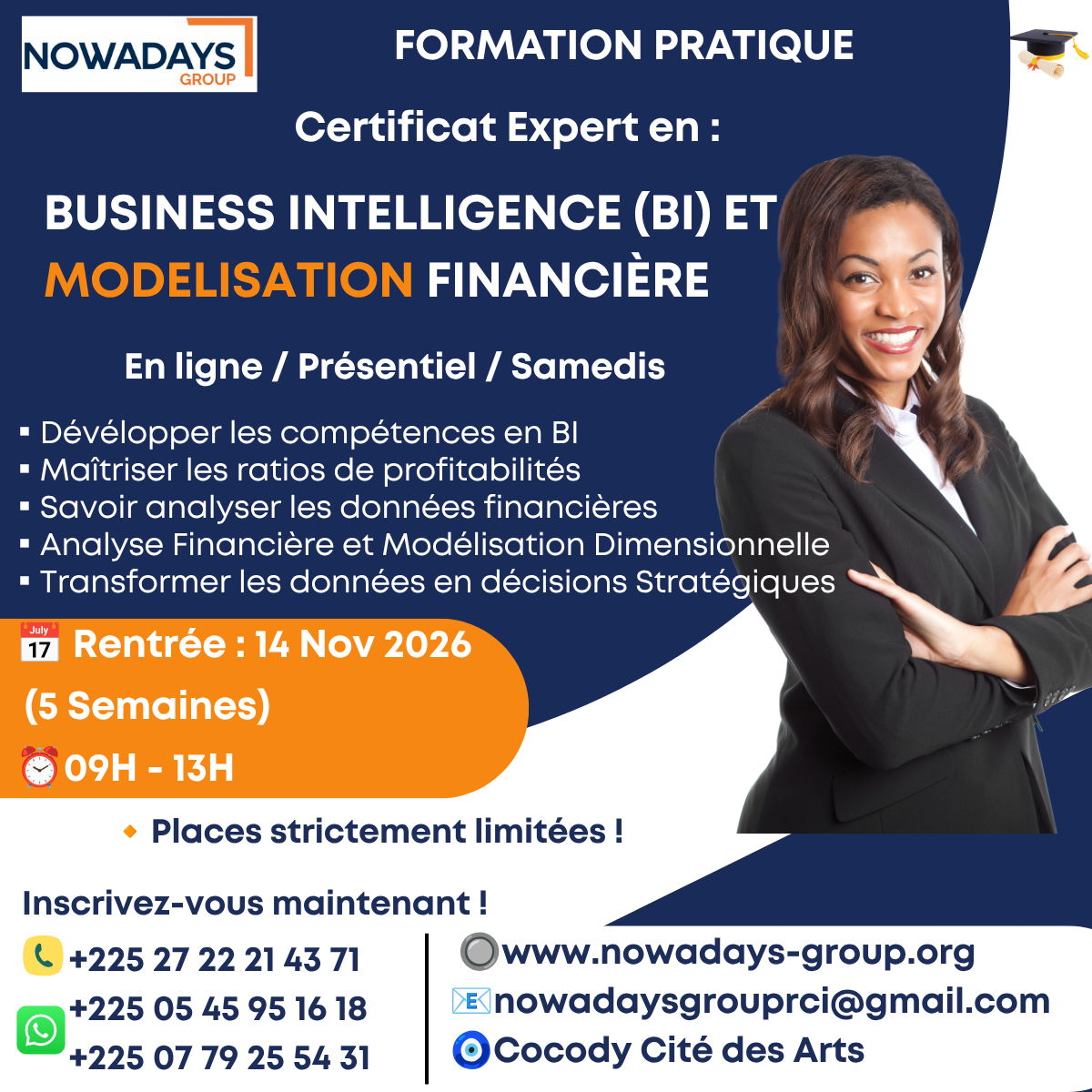 CERTIFICAT EN BUSINESS INTELLIGENCE (BI) ET MODELISATION FINANCIÈRE